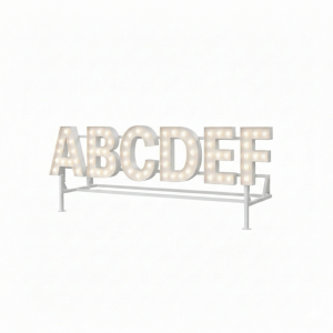 CUSTOM mounted roof sign